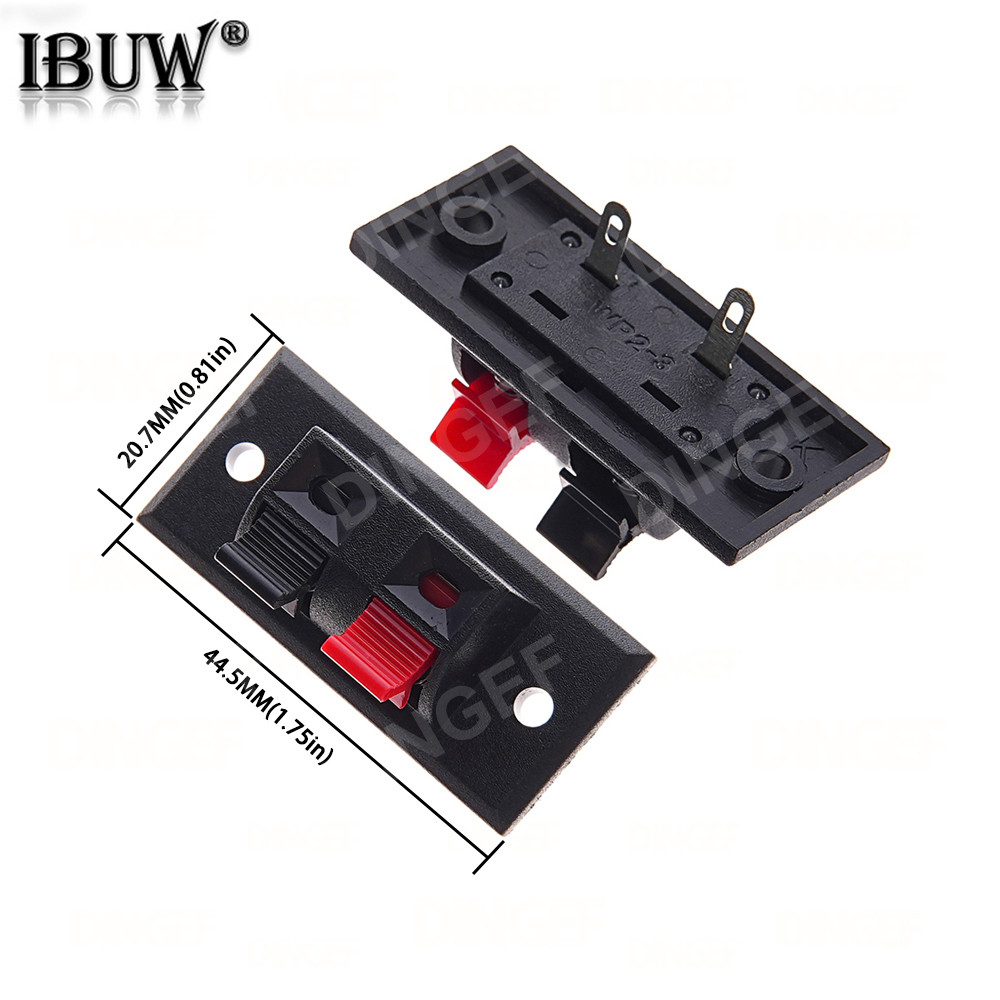 5PCS Plastic 2/4/6/8/12 Positions Connector Terminal Push In Jack ...
