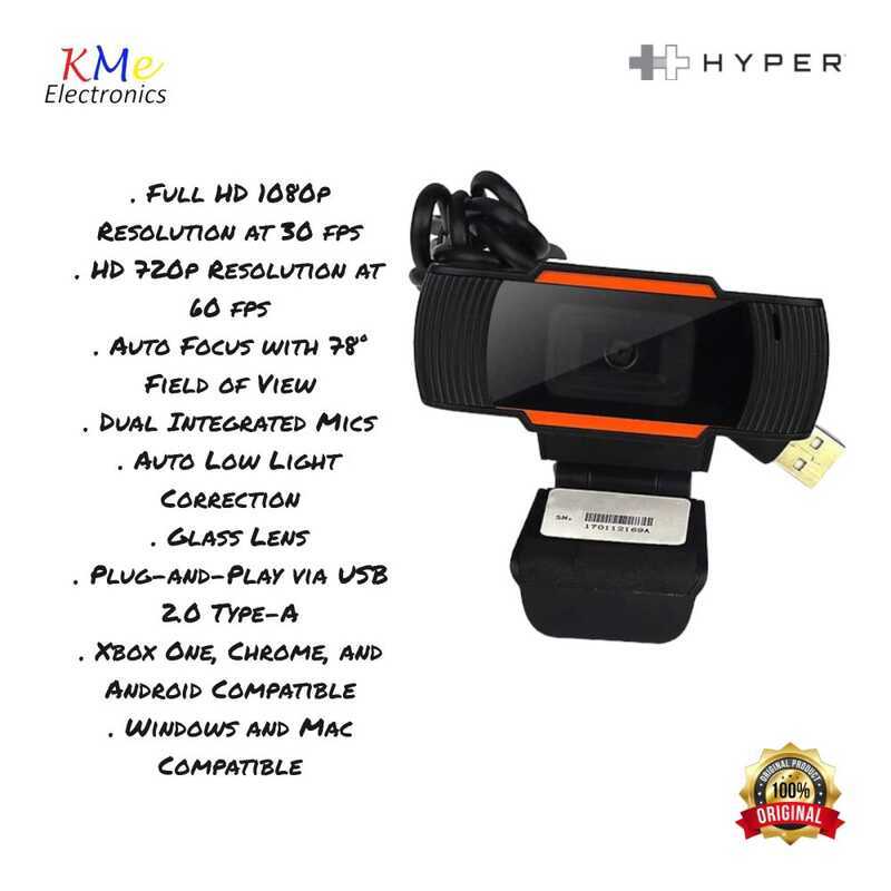 Hyper Hypercam 1080P HD Streaming Camera / Webcam - Gwchd-201 ...