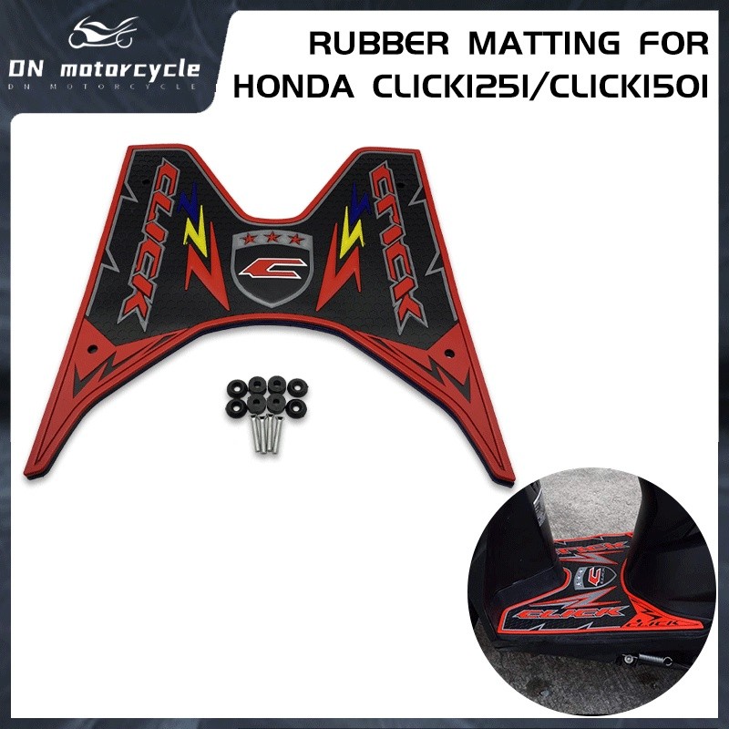 Rubber Matting For Honda Click 125i / 150i / Game Changer V1 V2 ...