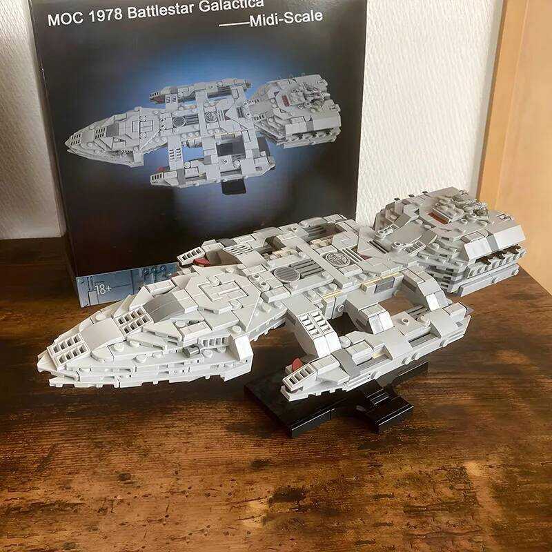 MOC The Original 1978 Battlestar Galactica Building Blocks Set DIY ...