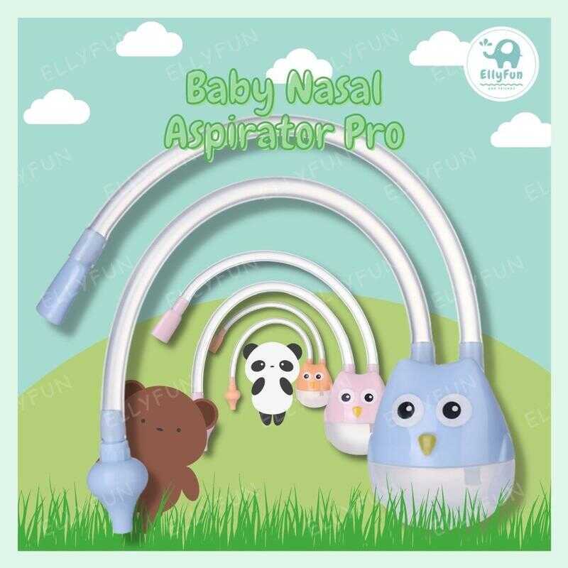Cf5a Ellyfun Baby Nose Clean Silicone Nasal Inhaler Infant Preventing ...