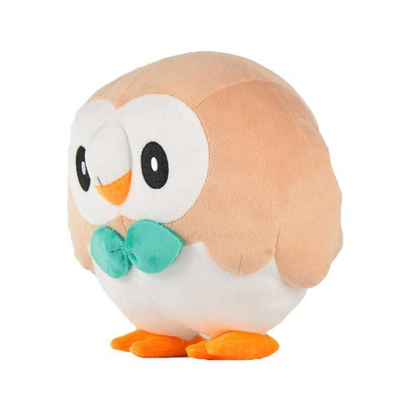 Pokémon Rowlet Plush Doll Kawaii Pikachu Stuffed Toy For Children Size ...