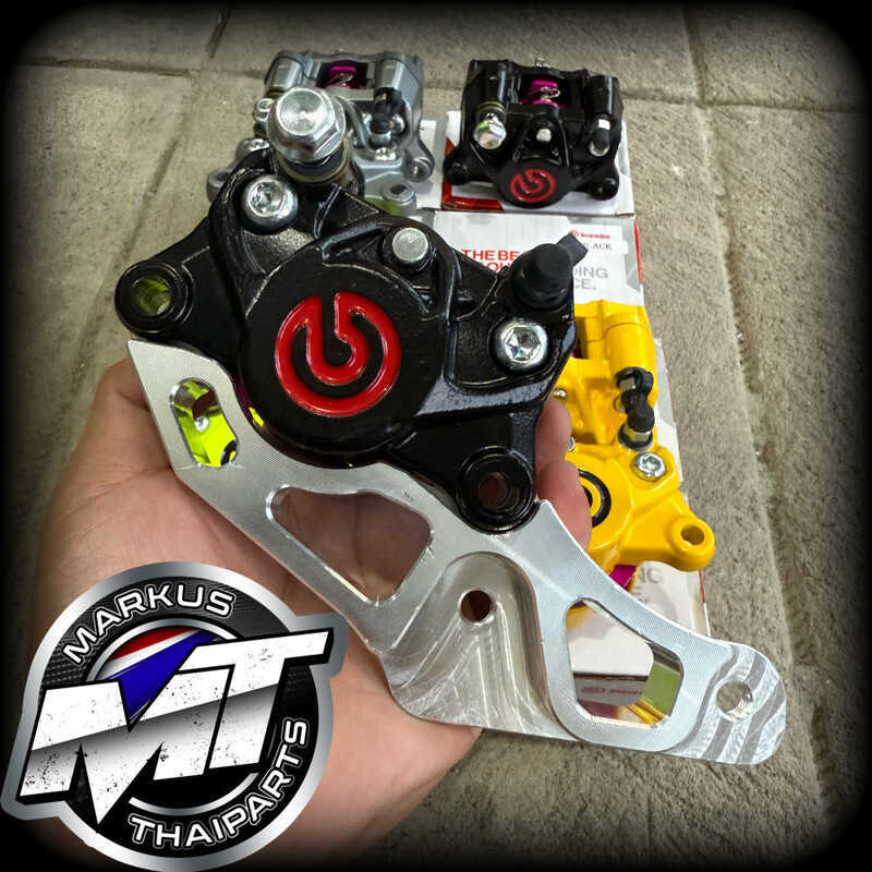 2Pot Brake Caliper With Front & Rear Bracket For Raider 150 51A ...