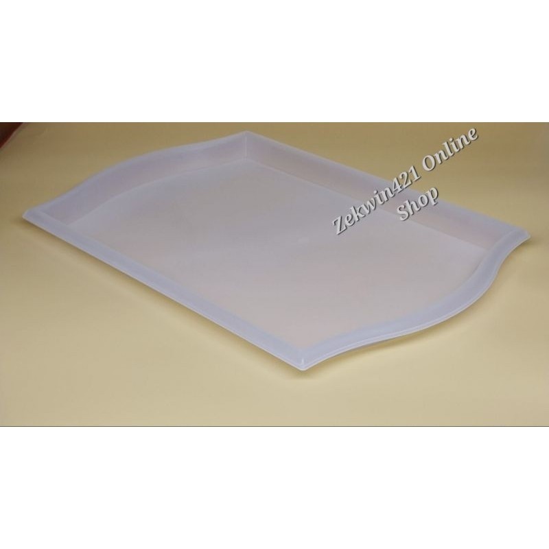 SMULA ìkea Tray, clear, 52x35 cm (20x14 