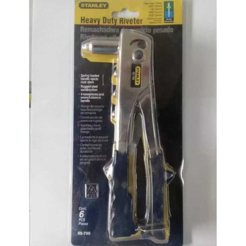 Stanley Riveter Heavy Duty Hand No.69-799 4Fd | Shopee Philippines