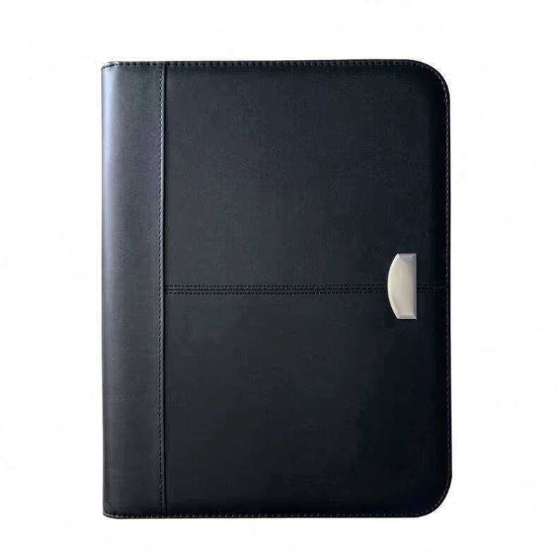 Office Document Logo Presentation Folder A4 Polyurethane Leather ...