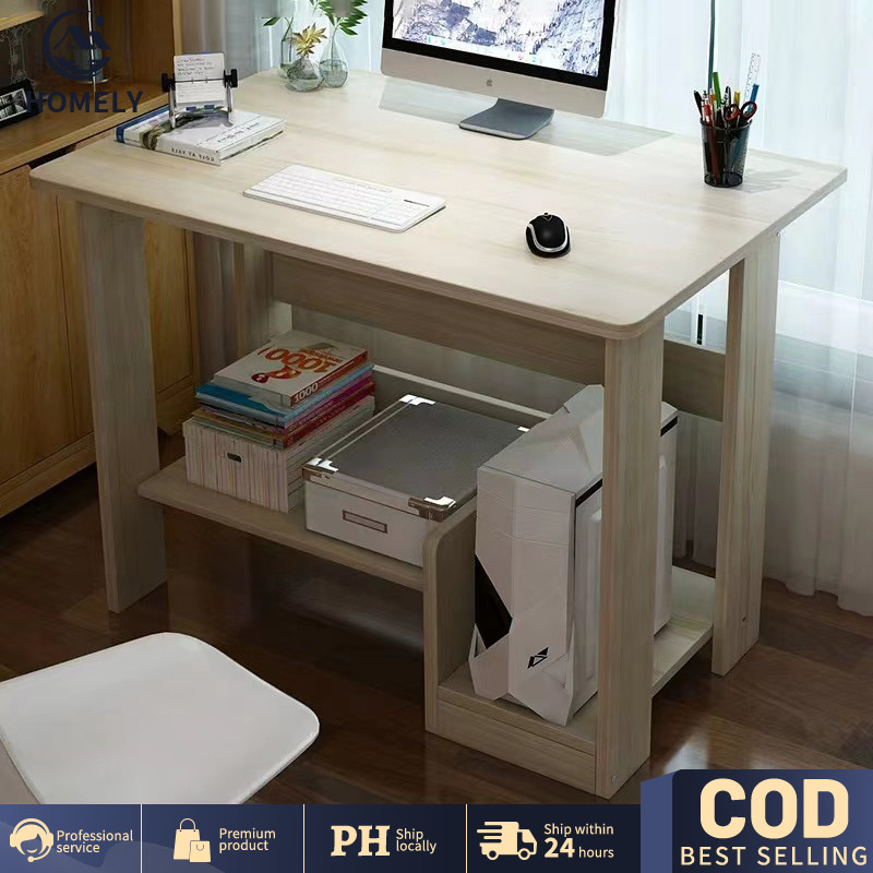 CODWood Table Computer Table Study Table Desktop Desk Home Simple ...