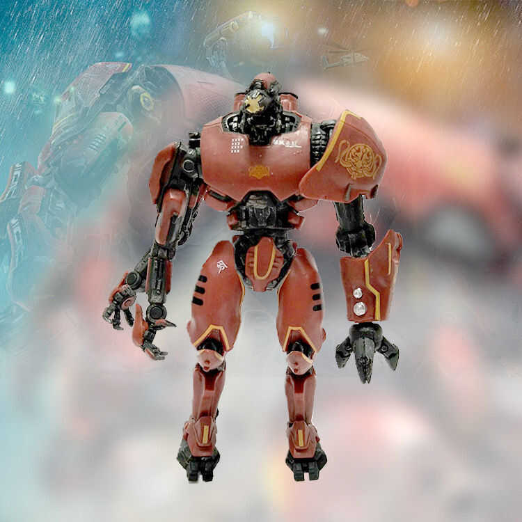 Pacific NECA Rim JAEGER Crimson Typhoon Articulado Action Figure Robot ...