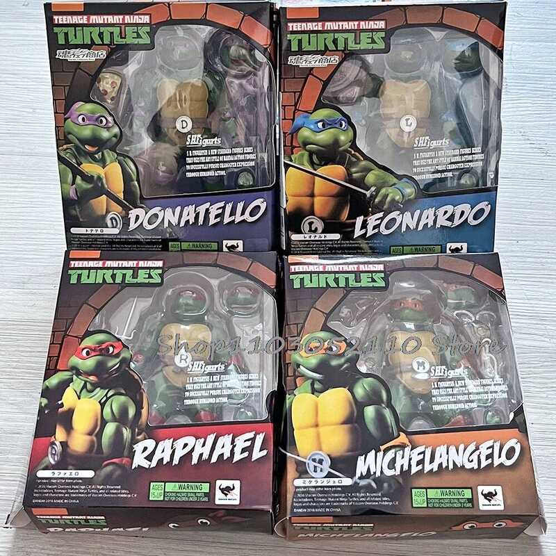 SHF Ninja Turtle Figure Neca 1990 Film Version Turtles Action Figure ...