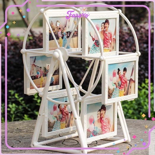 Rotating Ferris wheel photo frame, retro style photo frame/Elegant ...