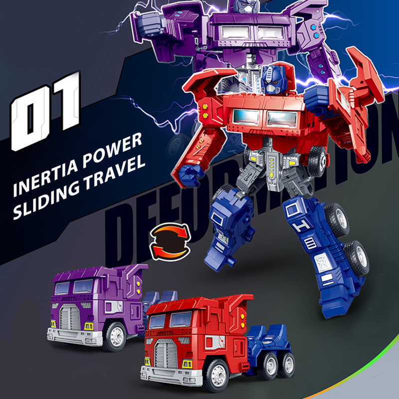 Transformers Robot Toy - Inertia-Powered Bumblebee Truck To Convertible ...