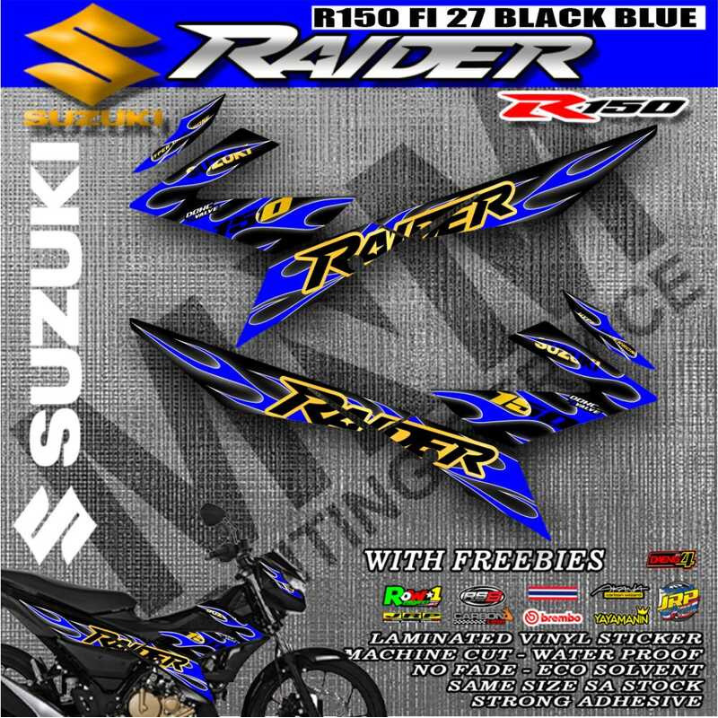 Raider 150 Fi 27 Decals Sticker With Freebies | Shopee Philippines