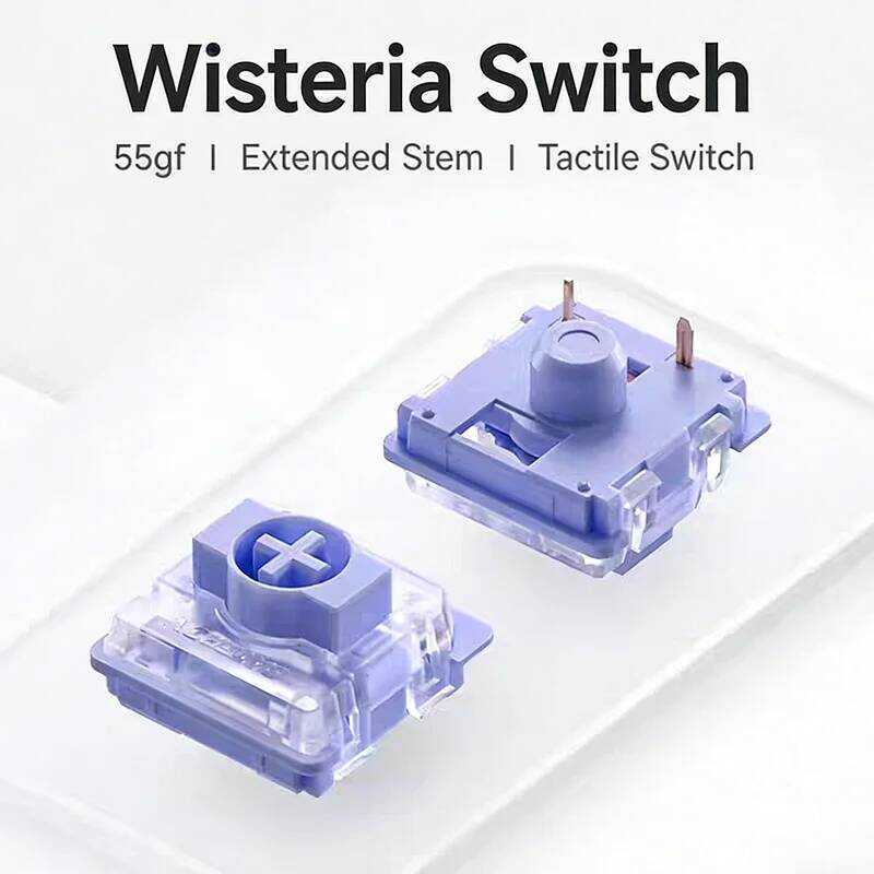 Wisteria Nuphy Gateron (T55) Low-Profile Switches Tactile 3Pin POM For  Mechanical Keyboard Switch 5 | Shopee Philippines