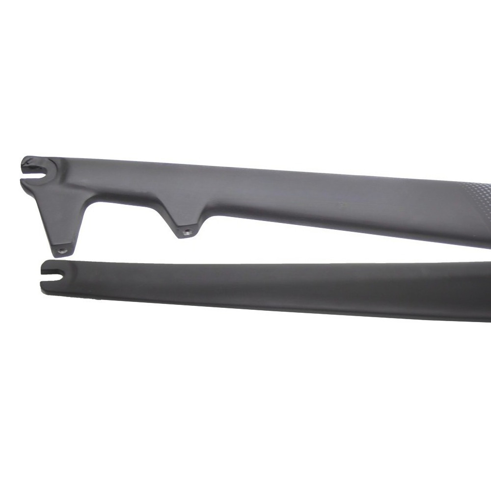 NO LOGO carbon fiber road/gravel bike front fork, internal cable ...