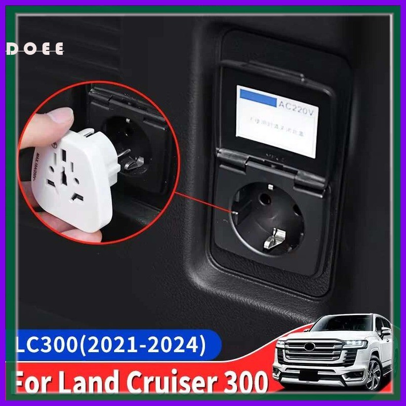 ˇˉ Trunk Power Plug 12V to 220 Volt Converter For Toyota Land Cruiser ...
