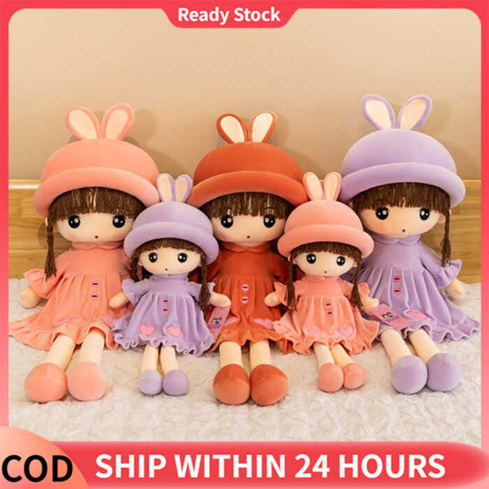 Children's Princess Plush Toy Cute Rabbit Sweetheart Doll Girl Birthday ...