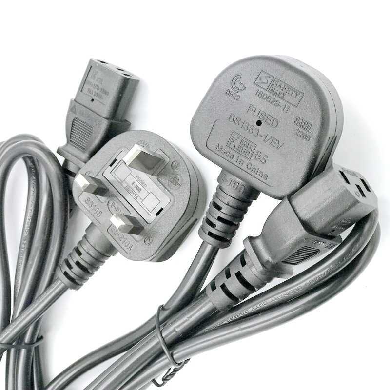 Middle East Plug Power Cord SASO Saudi Arabia United Arab Emirates ...