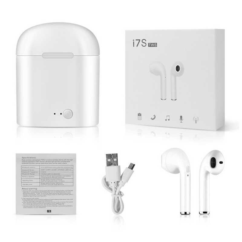 i7s Dual Wireless TWS In-Ear i7ni Bluetooth Earbuds 5.0 with Charging ...
