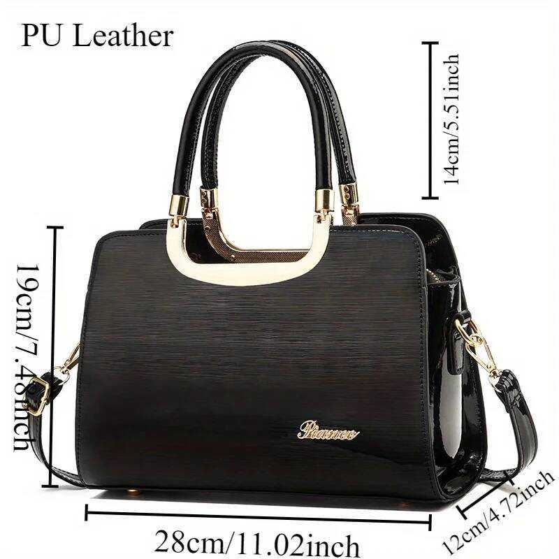 Closure, Adjustable Shoulder Strap, Women's Shoulder , Leather, Handbag ...