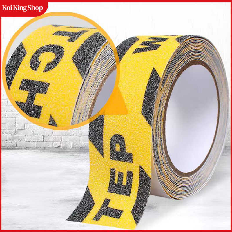 5M Watch Your Step Warning Caution Abrasive Tape Stairs Skidproof ...