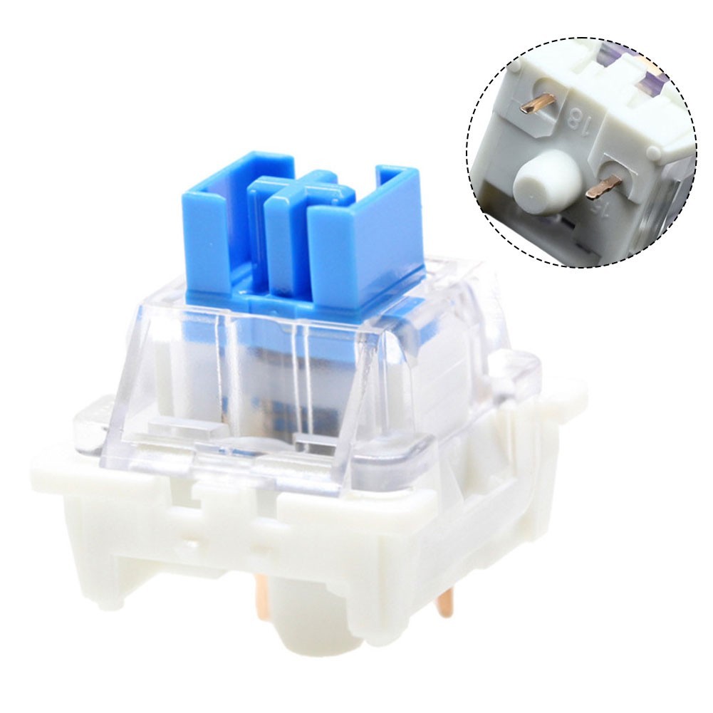 50 PCS Keyboard Switch Keyboard Clicker Key Replacement 3 Pin Tactile ...