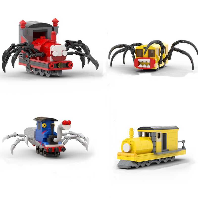 Little Horror Game Choo-Choo Charles Model Thomas Spider Train Building ...