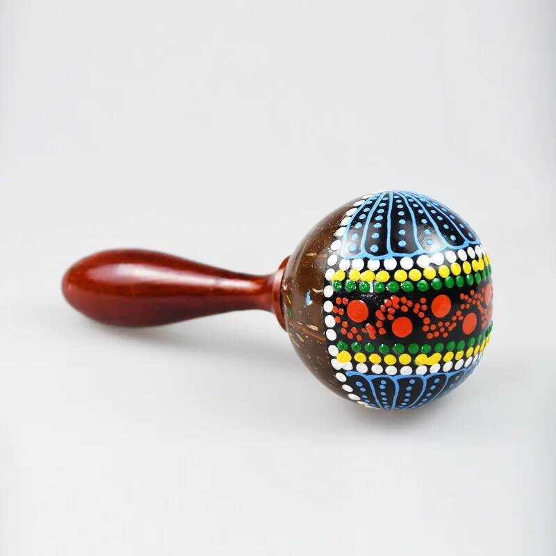 Coconut Shell Maraca Professional Sound Healing Maracas Children ...