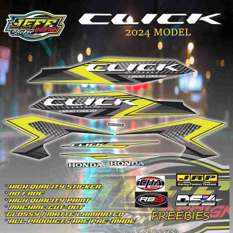HONDA CLICK 125 STICKER DECALS Bd1 9F6 | Shopee Philippines