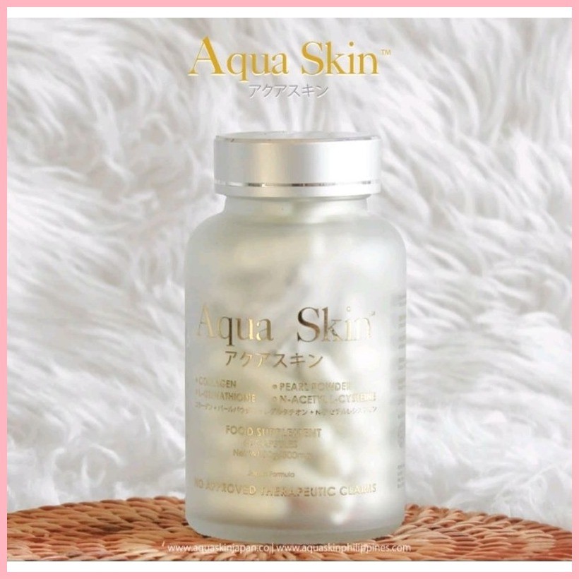 AQUA SKIN COLLAGEN WITH GLUTATHIONE & YUGEN GLUTATHIONE BOTTLES |  Shopee Philippines