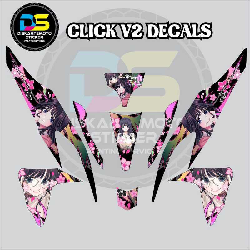 Click V Decals Sticker | Shopee Philippines