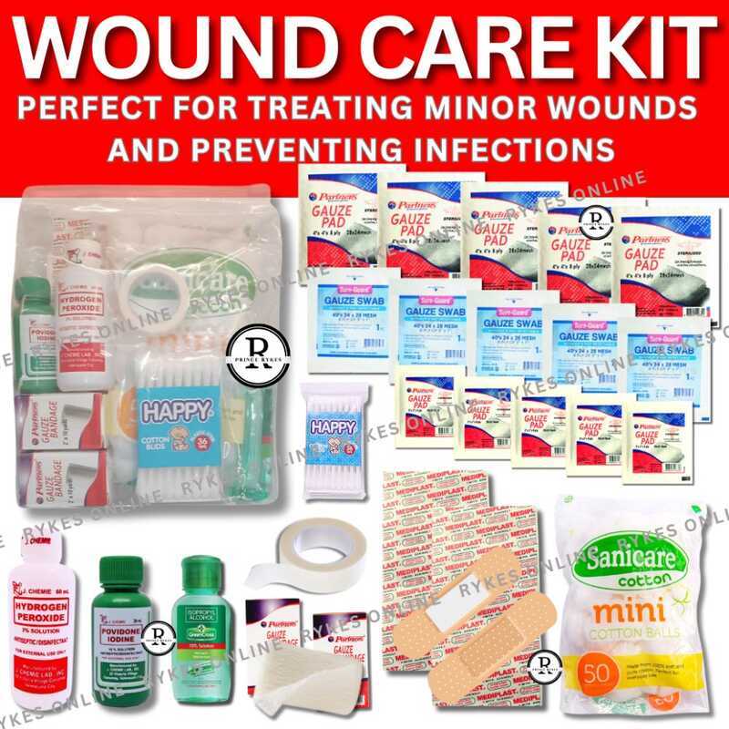 WOUND MANAGEMENT MEDICAL INJURIES ACCIDENT EMERGENCY KIT FOR WORK ...