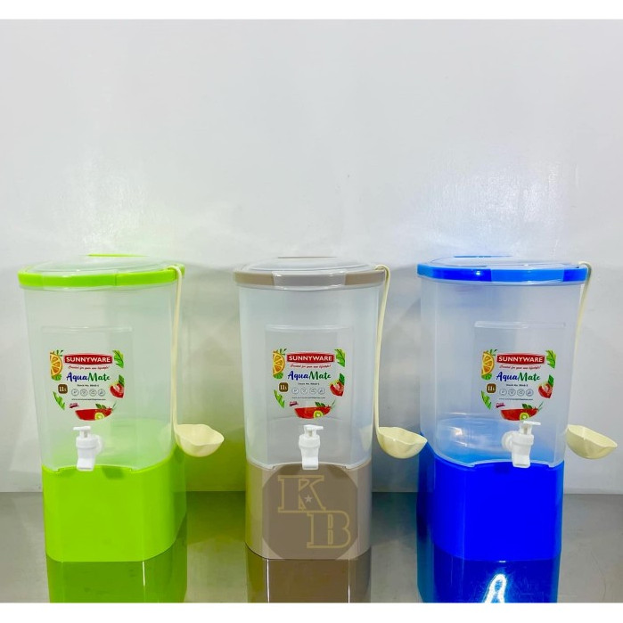 SUNNYWARE #9848 11L Juice Dispenser with FREE Ladle (Choose Color ...