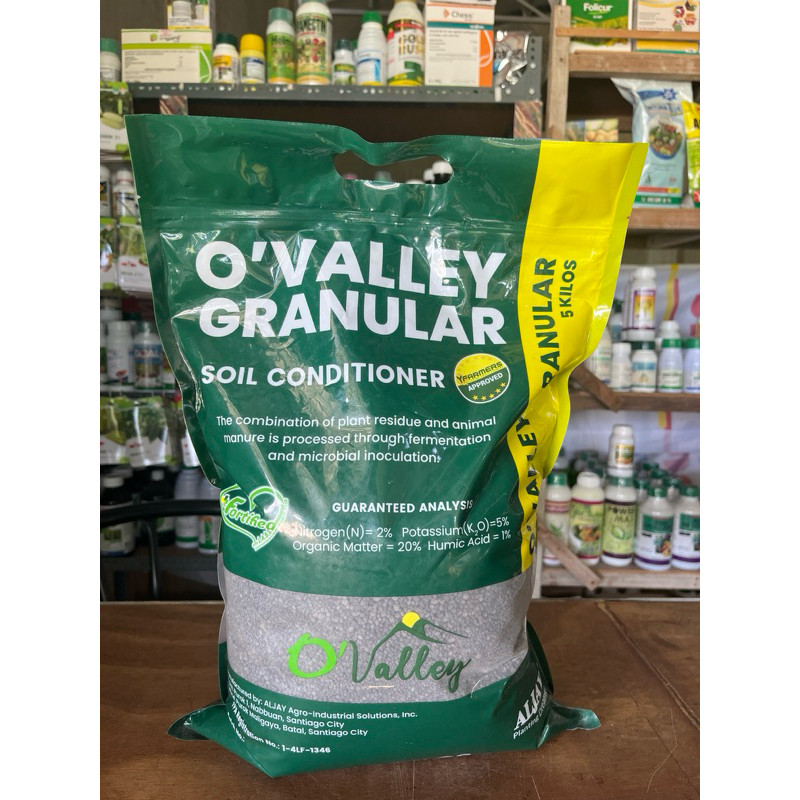 Soil Conditioner : O Valley Granular (Processed Chicken Manure) 5kg ...