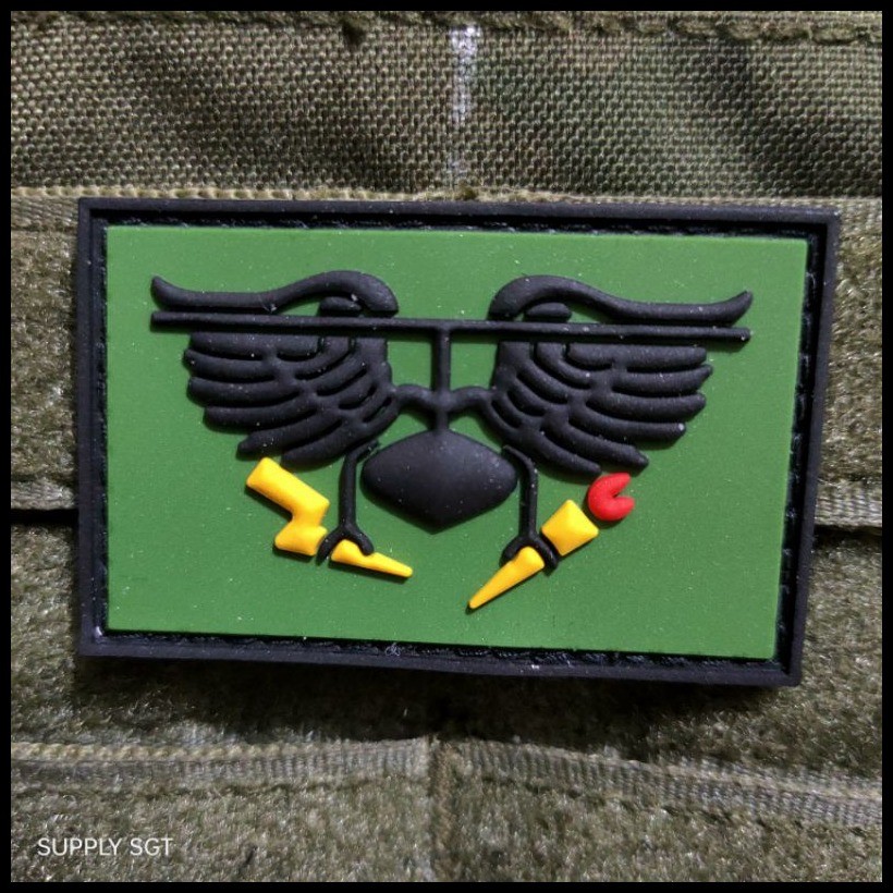 AGOS RUBBERIZED PVC PATCH WITH VELCRO 3D | Shopee Philippines