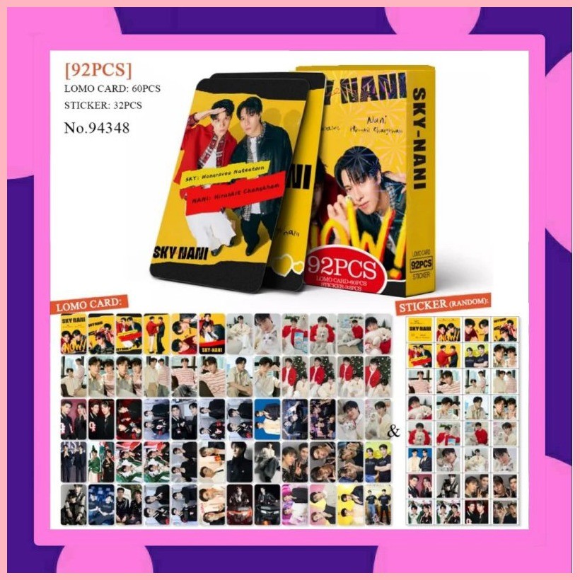 brightwin　F4 Thailandトレカセット　台湾 ✼ ◰ SkyNani OffGun BrightWin F4 Thailand Double Sided 60pcs Lomo