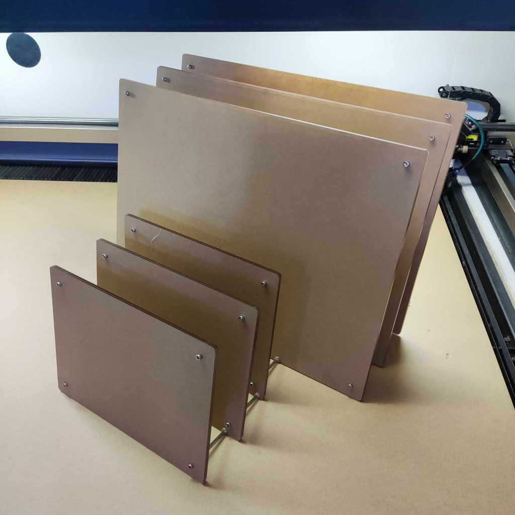 Acrylic Standee Frame Table Frame A4 Letter Long size 3mm clear ...