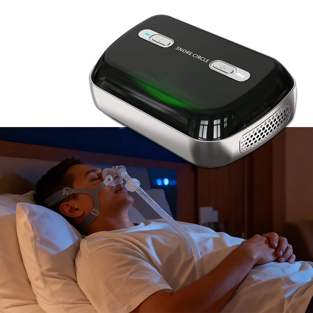 Salorie Mini Travel CPAP Portable Ventilator Anti Snoring And Sleep ...