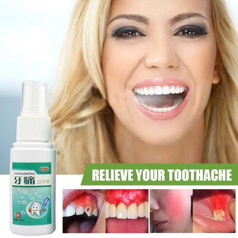 985 Toothache Spray Tooth Pain Relief Care For Gum Inflammation And ...