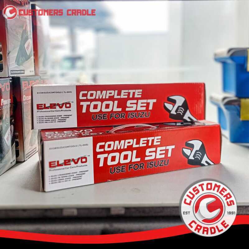 Complete Elevo Tool Set for Isuzu Crosswind, Alterra, Dmax, and MU-X ...