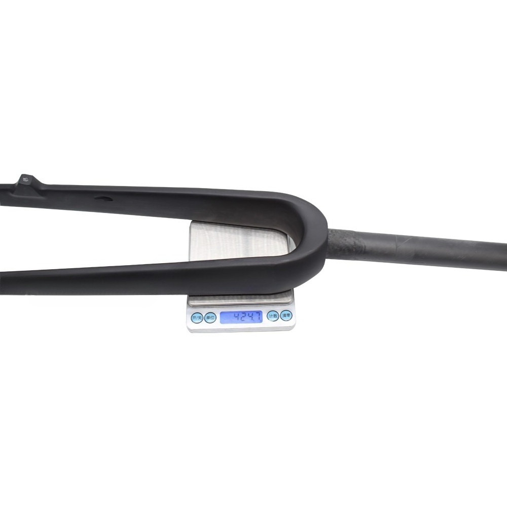 NO LOGO carbon fiber road/gravel bike front fork, internal cable ...