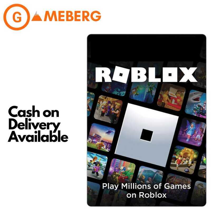 Roblox 500 1000 / 2200 Robux Gift Card Code | Shopee Philippines