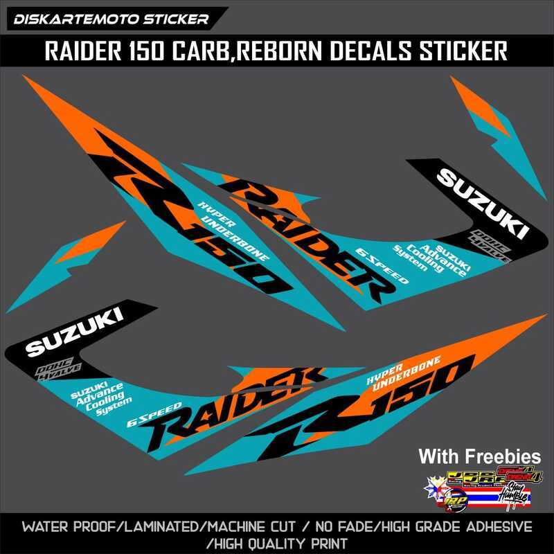 Raider 150 Carb 2022 Stock Design Sticker | Shopee Philippines