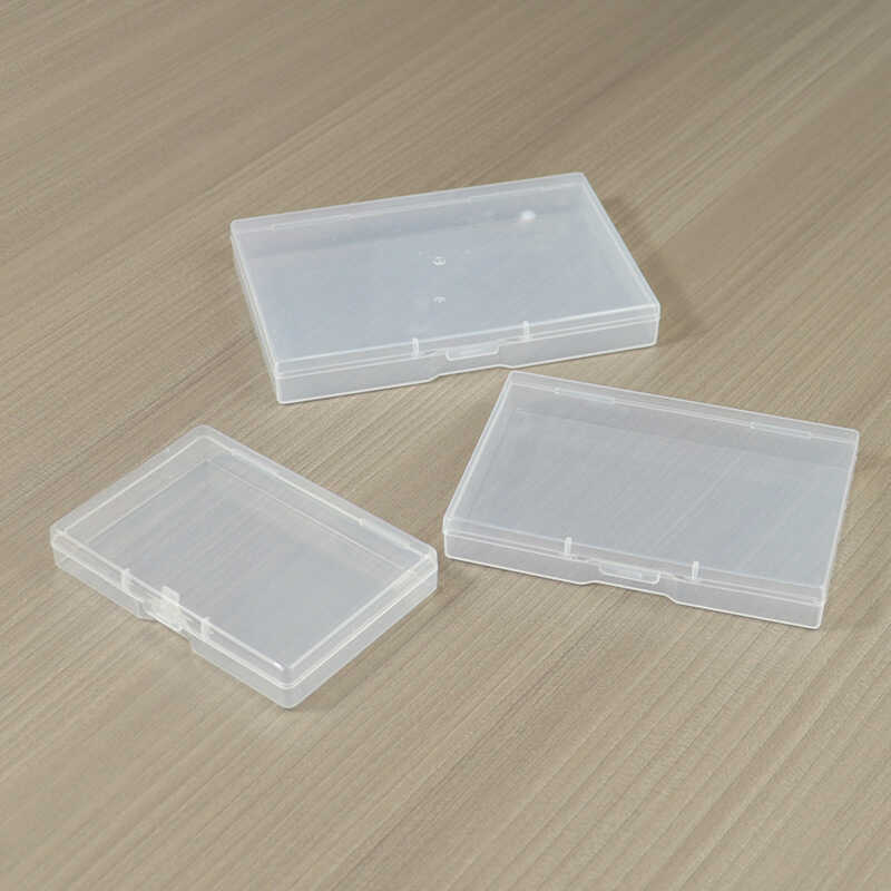 In Stock PP Box Card Box Rectangular Small Plastic Box Transparent ...