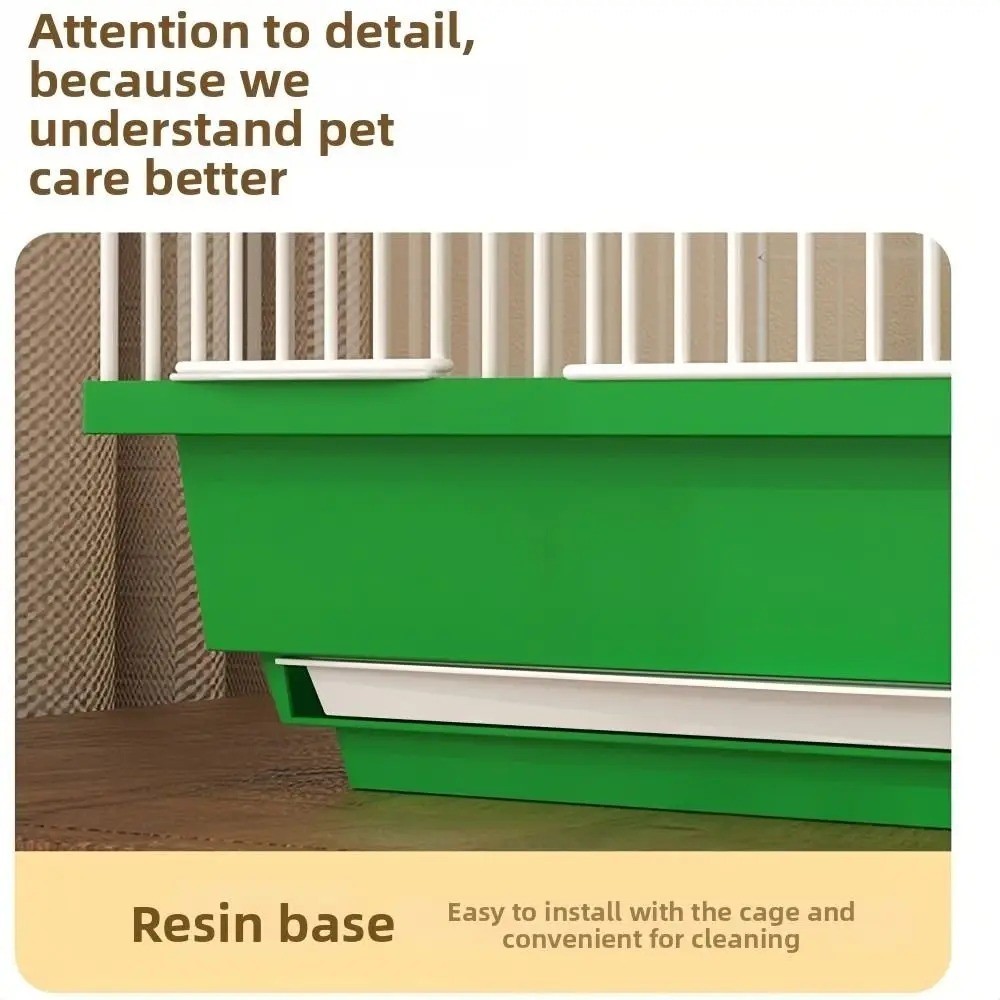 Gallery Detail: Collapsible Bird Cage Breeding Parrot Wrought Iron Cage With Feeder
