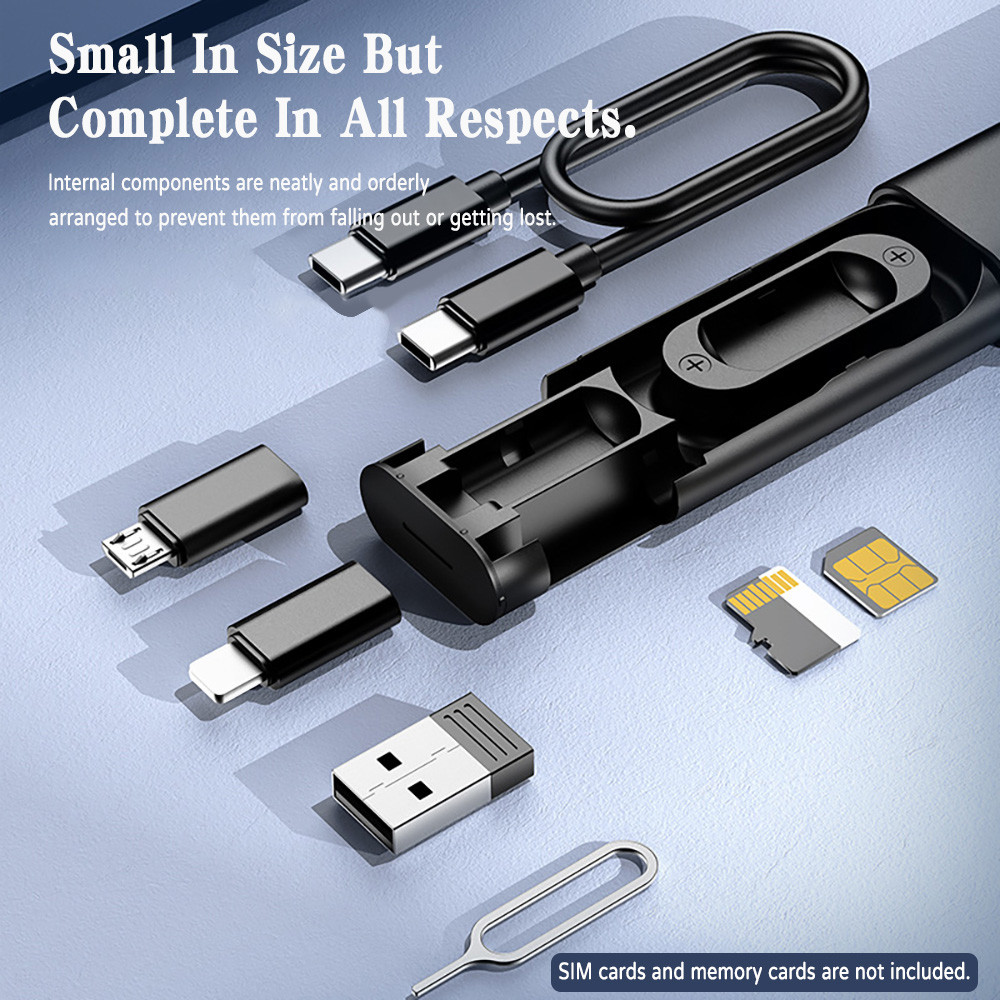 60W Fast Charging Multi USB Charging Adapter Cable & Conversion Set,USB ...