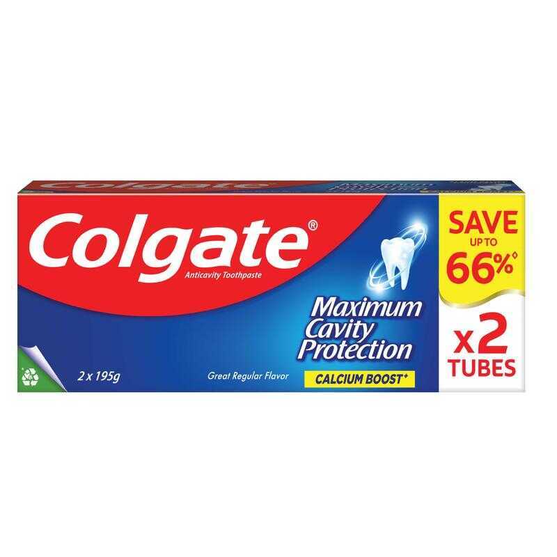 Colgate Toothpaste Great Regular Flavor Value Pack 195G 99D | Shopee ...