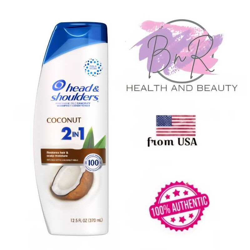 74D Head & Shoulders 2-In-1 Coconut Anti Dandruff Shampoo And ...