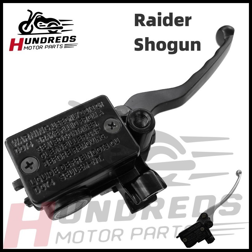 Brake Master Lever Suzuki Raider 150 Shogun Black Silver Hundreds ...