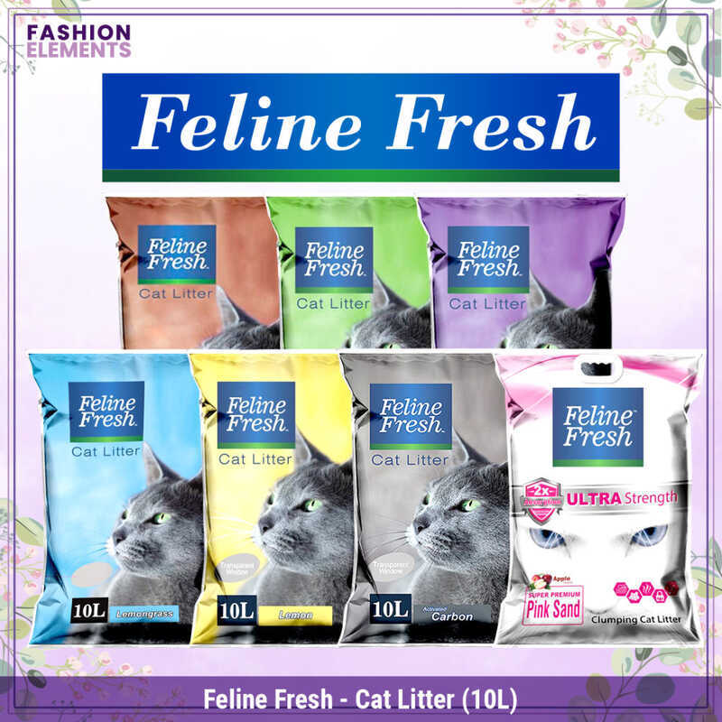FDA Fashion-Feline Fresh Clumping Cat Litter 10L | Shopee Philippines