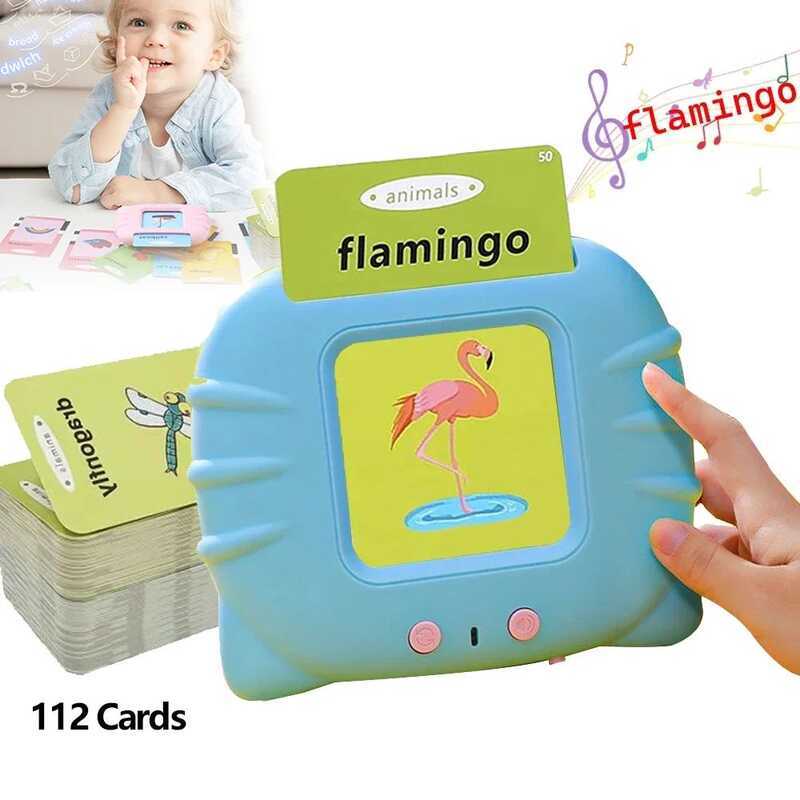 Early Education Flash Card Learning Toys Talking Flashcards For Kids ...